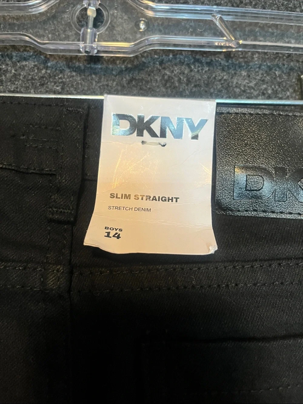 DKNY Black Kids Slim Jeans
